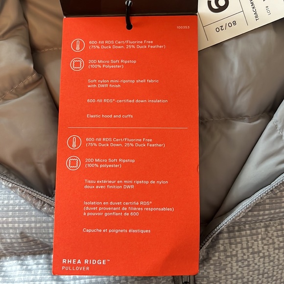 Worn TWICE! Like new Mountain Hardware Women's Rhea Ridge Jacket - Picture 7 of 7